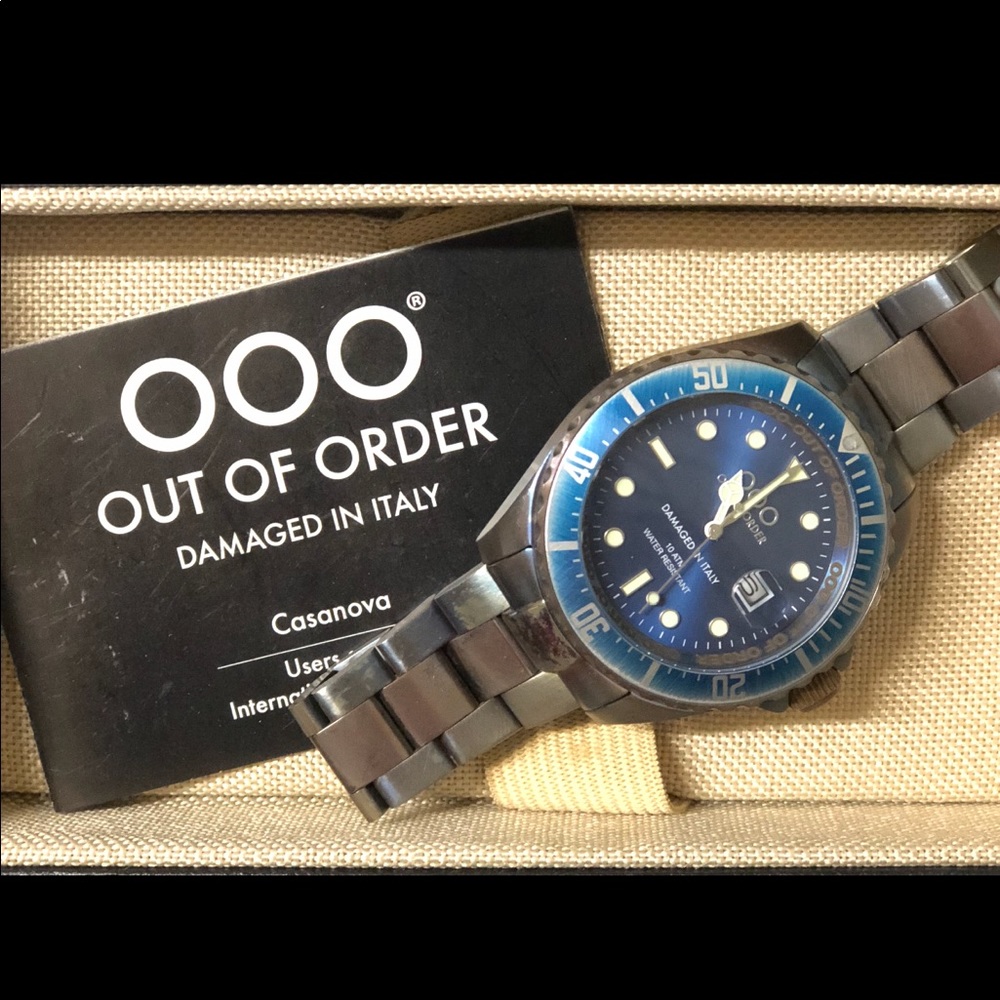 New OOO/Out Of Order Men’s Watch!!